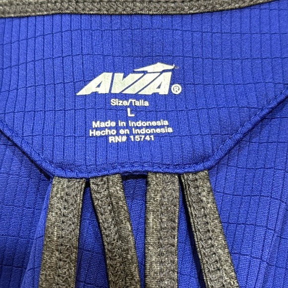 Avia Women’s Tank Top, Size L Blue like new tag - Picture 4 of 4